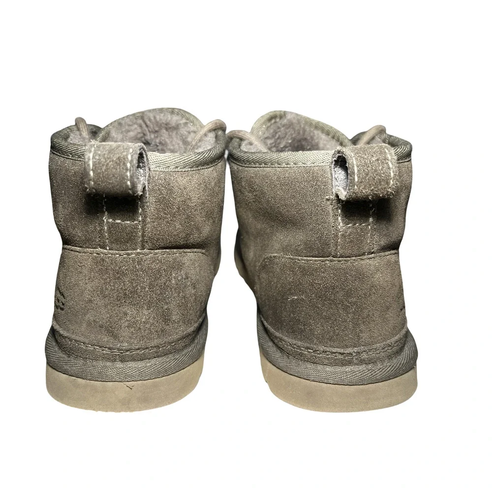 UGG Neumel Shoes Womens Size 7‎ Brown Suede Shearling Lined  Boots 1094269